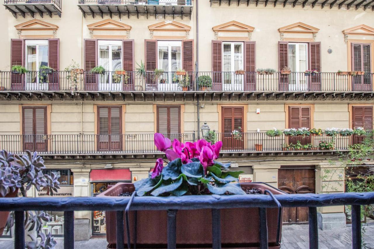 Palazzo Ragusi - Locazioni Turistiche Panzió Palermo Kültér fotó