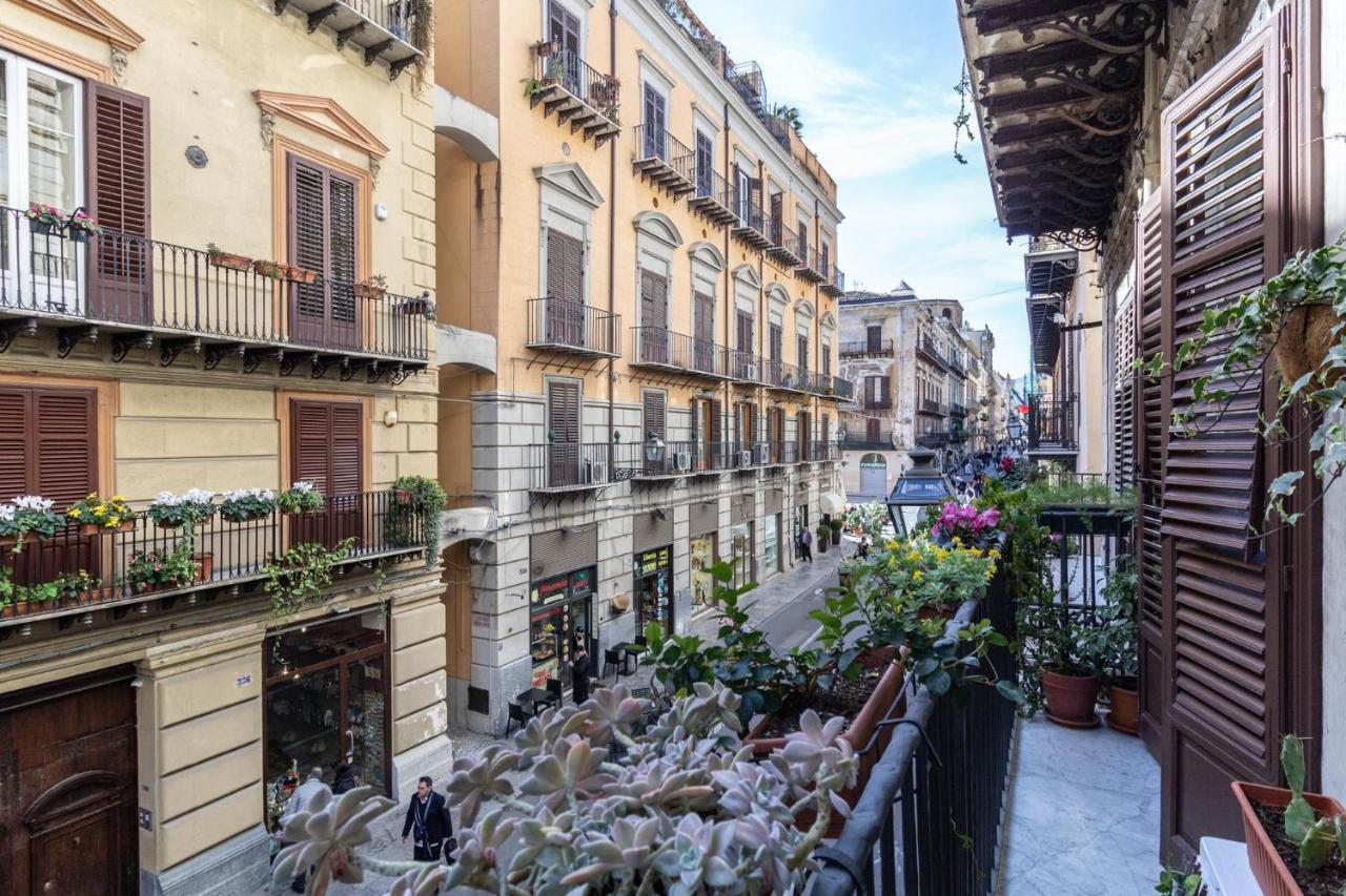 Palazzo Ragusi - Locazioni Turistiche Panzió Palermo Kültér fotó